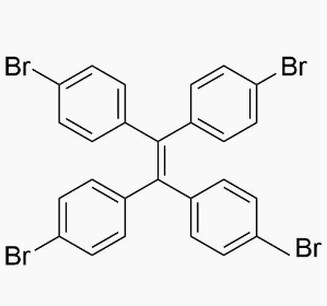 TPE-4Br，四-(4-溴苯)乙烯，CAS：61326-44-1，1,1,2,2-Tetrakis(4-bromophenyl)ethene