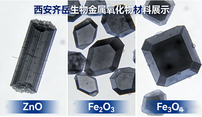 金属氧化物材料定制化服务—ZnO、Fe₂O₃、Fe₃O₄系列丨多种类定制