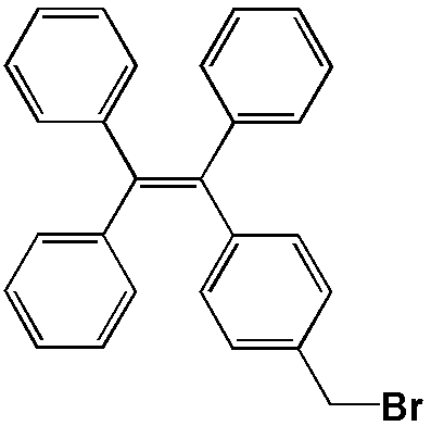 cas:1361969-01-8 1-溴甲基-4-(1,2,2-三苯乙烯基)苯 1-(bromomethyl)-4-(1,2,2-triphenylvinyl)benzene 一种聚集诱导发光材料