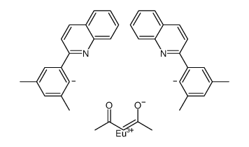 cas:1056874-46-4   	双(2-(3,5-二甲基苯基)喹啉-C2,N')(乙酰丙酮)合铱(III)
