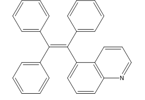 5-（1,2,2-三苯基乙烯基）喹啉    AIE聚集诱导发光材料