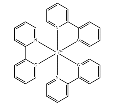 fac-Ir(ppy)3金属配合物|CAS: 344426-19-3|fac-Ir(2-phenylpyridyl)3(图1)