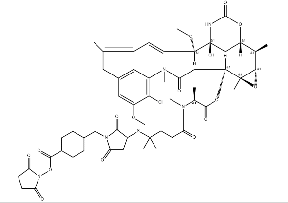 DM4-SMCC，cas:1228105-52-9 抗体-药物偶联物(图1)